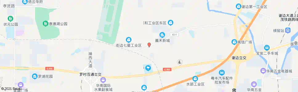 佛山联和大道_公交站地图_佛山公交_妙搜公交查询2025