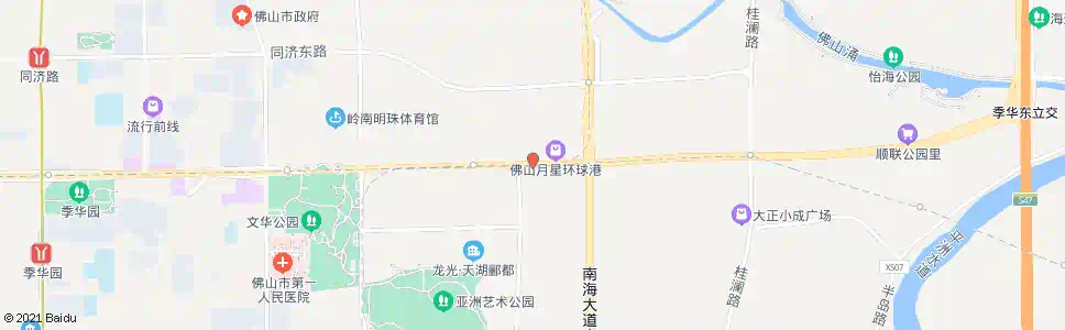 佛山镇安_公交站地图_佛山公交_妙搜公交查询2025