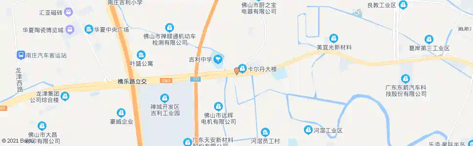 佛山杏头临时站_公交站地图_佛山公交_妙搜公交查询2025
