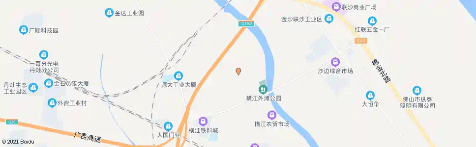 佛山隆辉工业村_公交站地图_佛山公交_妙搜公交查询2025