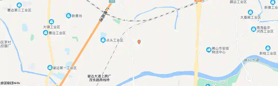佛山上二_公交站地图_佛山公交_妙搜公交查询2025