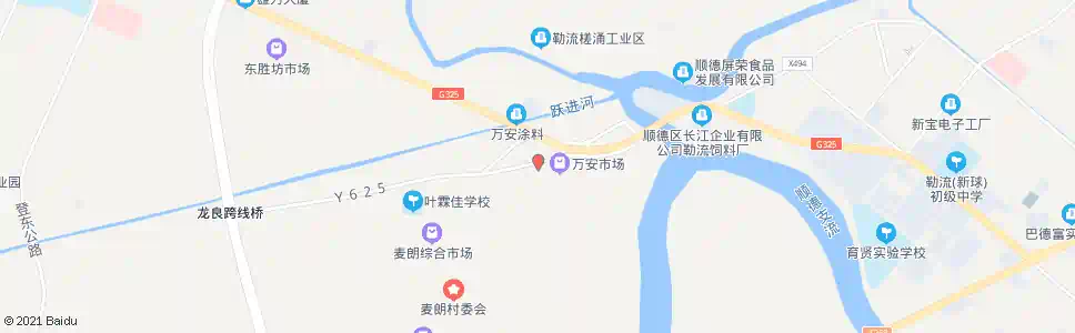 佛山万安村委(万安路)_公交站地图_佛山公交_妙搜公交查询2025