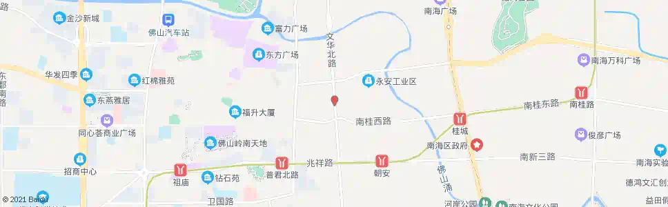 佛山桂园小学_公交站地图_佛山公交_妙搜公交查询2025