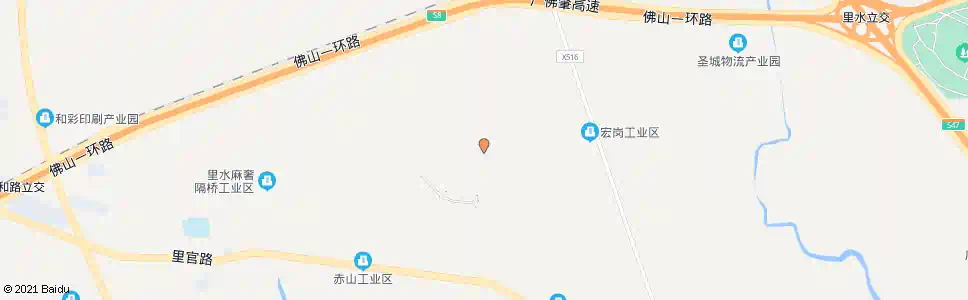 佛山宏岗环村站_公交站地图_佛山公交_妙搜公交查询2025