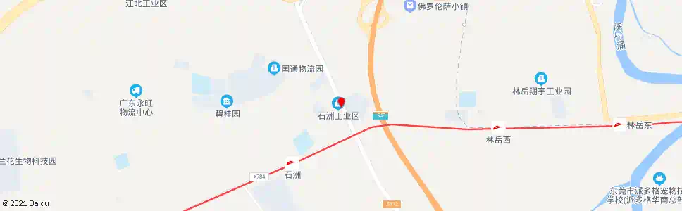 佛山白陈路石洲村_公交站地图_佛山公交_妙搜公交查询2025