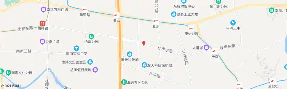 佛山都那村_公交站地图_佛山公交_妙搜公交查询2025