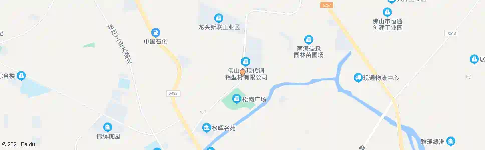 佛山上漖村_公交站地图_佛山公交_妙搜公交查询2025