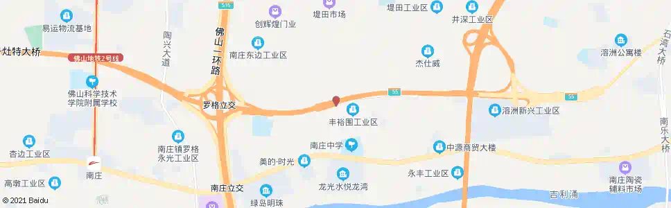 佛山罗格_公交站地图_佛山公交_妙搜公交查询2025
