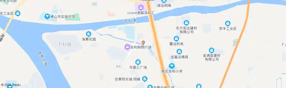 佛山杏吉路阮村路口_公交站地图_佛山公交_妙搜公交查询2025