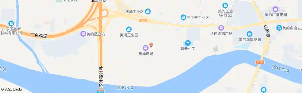 佛山黄龙村委会_公交站地图_佛山公交_妙搜公交查询2025