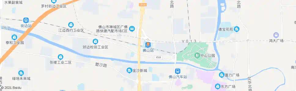 佛山地铁石壁站_公交站地图_佛山公交_妙搜公交查询2025