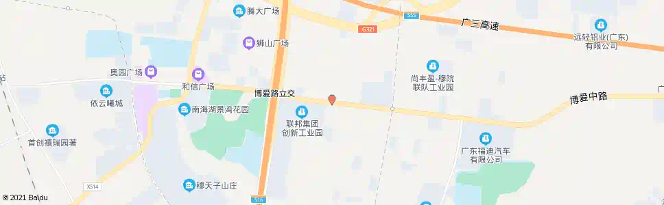佛山罗穆路口_公交站地图_佛山公交_妙搜公交查询2025