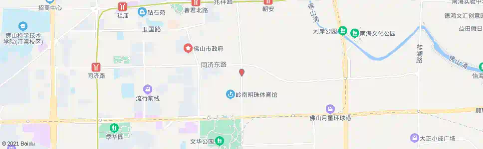 佛山忠义路口_公交站地图_佛山公交_妙搜公交查询2025