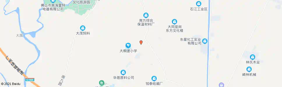 佛山显岗牌坊_公交站地图_佛山公交_妙搜公交查询2025