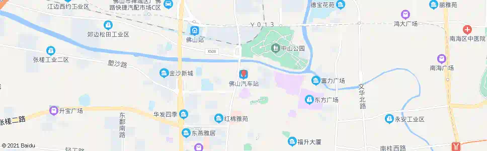 佛山市桥汽车站西门_公交站地图_佛山公交_妙搜公交查询2025