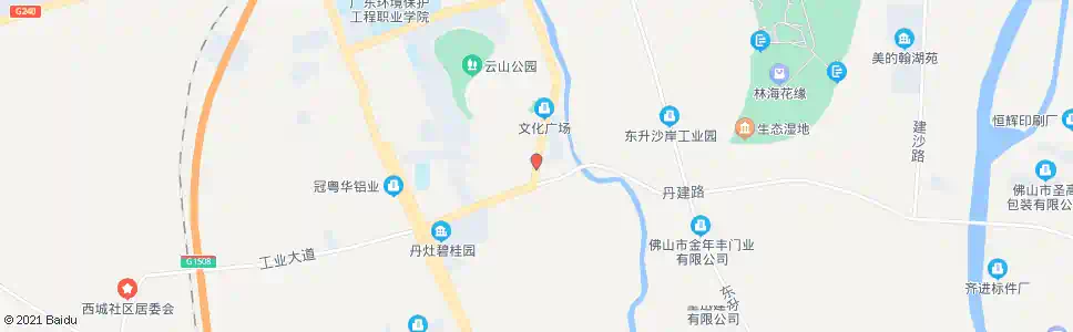 佛山民丰路口_公交站地图_佛山公交_妙搜公交查询2025