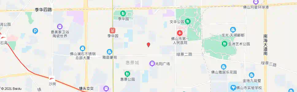 佛山禄境村_公交站地图_佛山公交_妙搜公交查询2025
