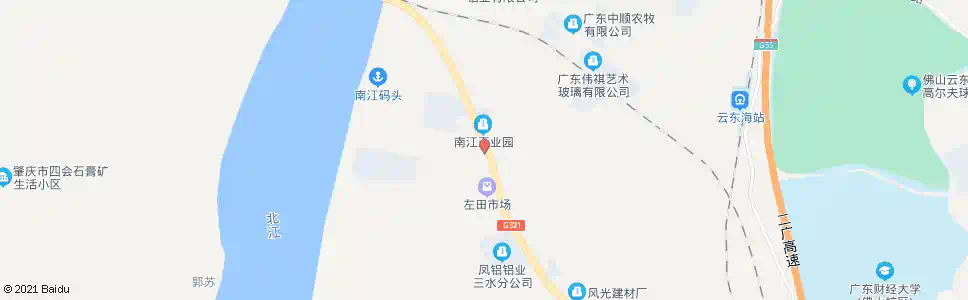 佛山左田总站_公交站地图_佛山公交_妙搜公交查询2025