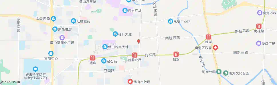 佛山市政协_公交站地图_佛山公交_妙搜公交查询2025