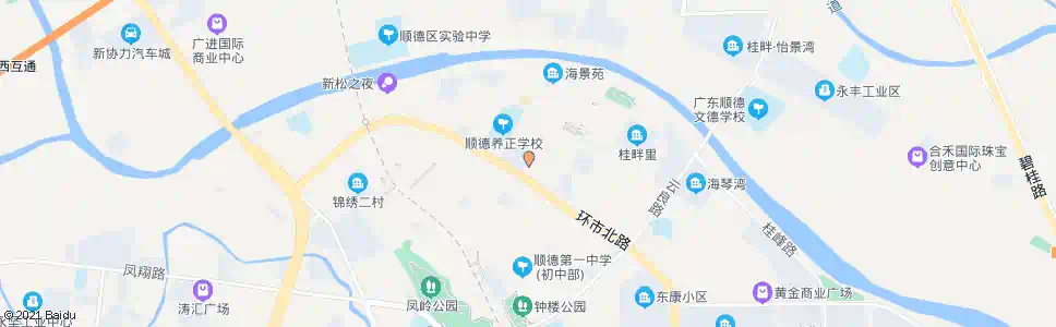 佛山云桂村_公交站地图_佛山公交_妙搜公交查询2025