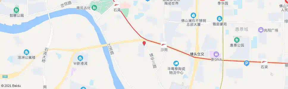 佛山华榕宫_公交站地图_佛山公交_妙搜公交查询2025