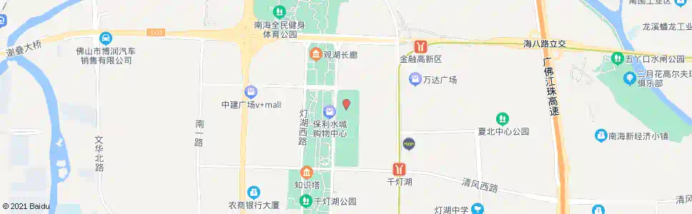 佛山广东商学院东门_公交站地图_佛山公交_妙搜公交查询2025