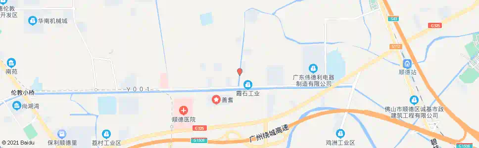 佛山霞石村_公交站地图_佛山公交_妙搜公交查询2025