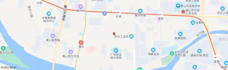 佛山石头_公交站地图_佛山公交_妙搜公交查询2025