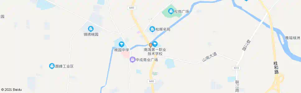 佛山松岗站_公交站地图_佛山公交_妙搜公交查询2025