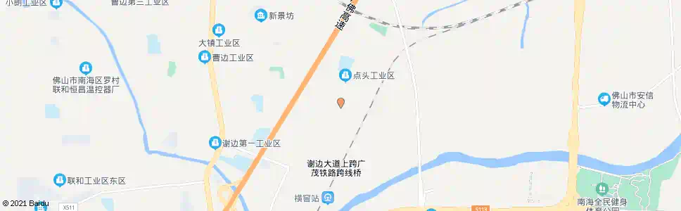 佛山点头村_公交站地图_佛山公交_妙搜公交查询2025