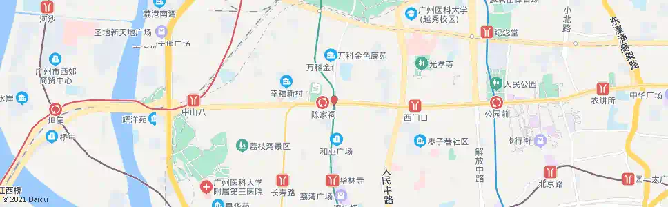 佛山康王中路_公交站地图_佛山公交_妙搜公交查询2025