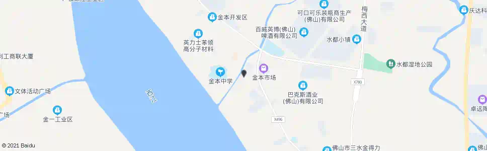 佛山五顶岗_公交站地图_佛山公交_妙搜公交查询2025