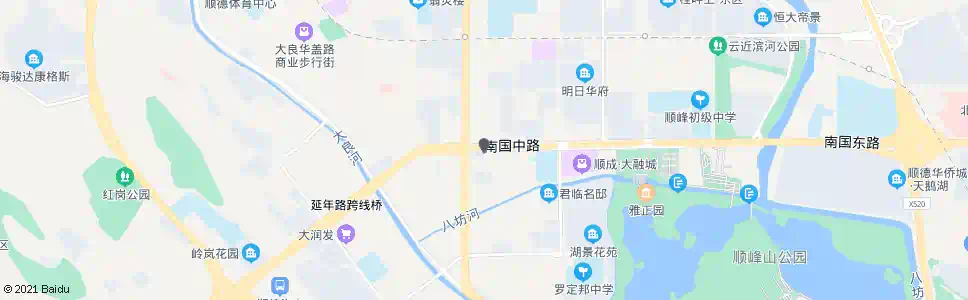 佛山南国幼儿园_公交站地图_佛山公交_妙搜公交查询2025