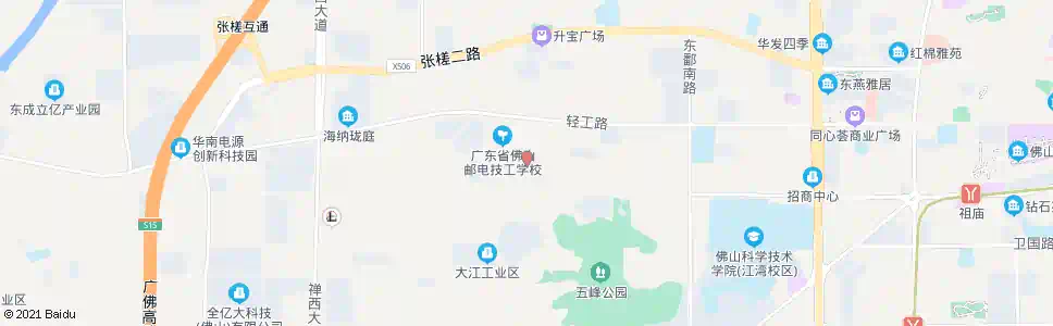 佛山大沙村委_公交站地图_佛山公交_妙搜公交查询2025