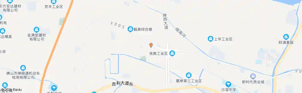 佛山良教沙牌坊_公交站地图_佛山公交_妙搜公交查询2025