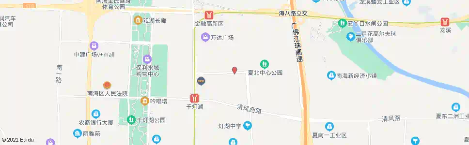 佛山宝华村_公交站地图_佛山公交_妙搜公交查询2025