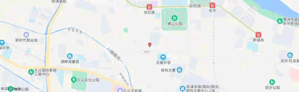 佛山吉祥路口_公交站地图_佛山公交_妙搜公交查询2025
