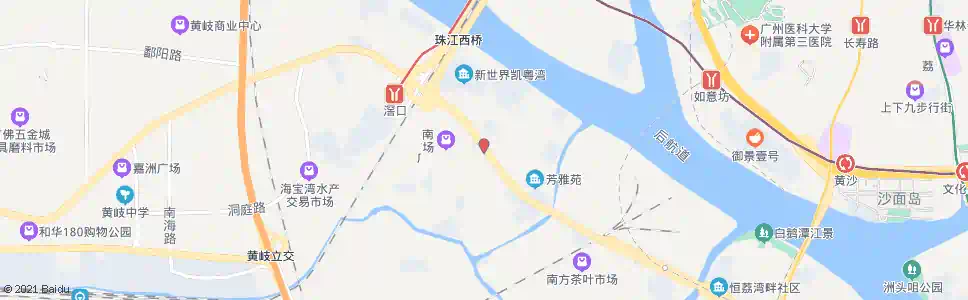 佛山芳村大道西_公交站地图_佛山公交_妙搜公交查询2025
