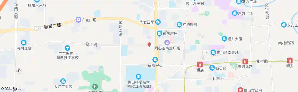 佛山劳动力市场_公交站地图_佛山公交_妙搜公交查询2025