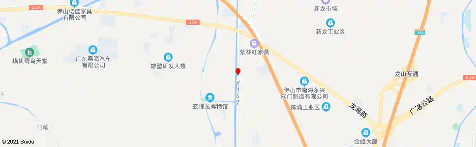佛山中和村_公交站地图_佛山公交_妙搜公交查询2025