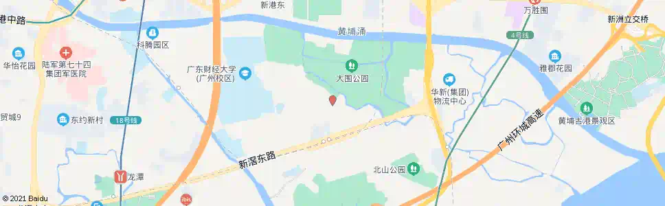 广州赤沙路中_公交站地图_广州公交_妙搜公交查询2025