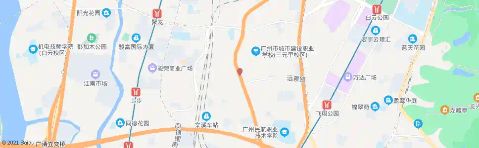 广州棠下(三元里大道)_公交站地图_广州公交_妙搜公交查询2025