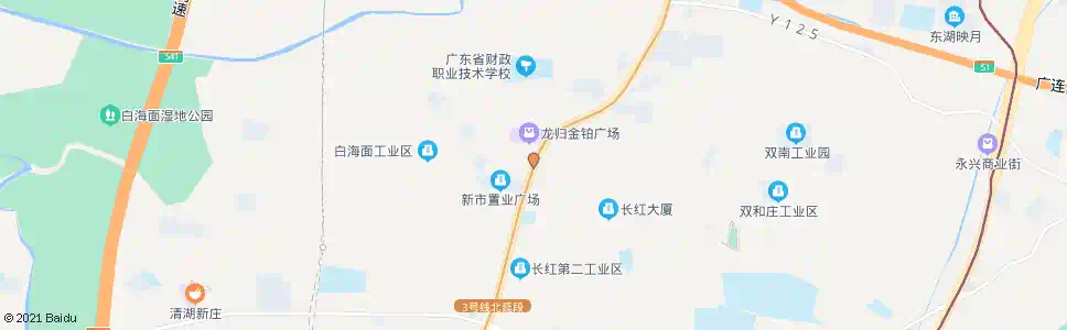 广州长红_公交站地图_广州公交_妙搜公交查询2025
