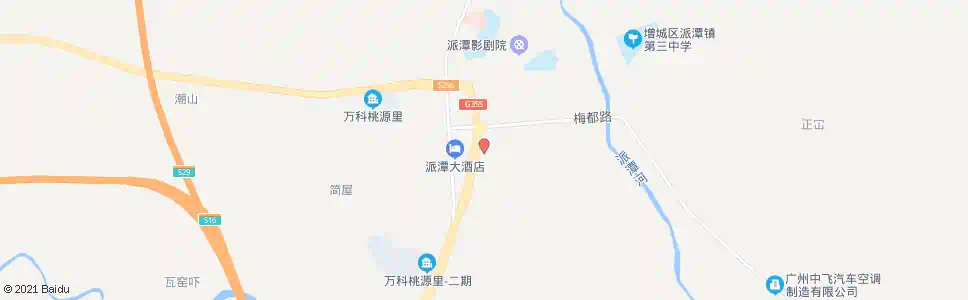 广州派潭汽车站_公交站地图_广州公交_妙搜公交查询2025