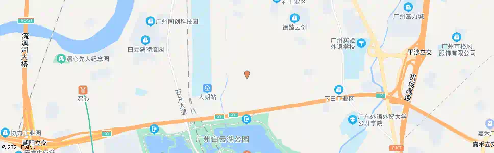 广州大朗市场_公交站地图_广州公交_妙搜公交查询2025