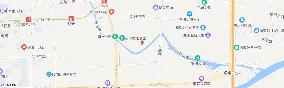 广州桂华中学_公交站地图_广州公交_妙搜公交查询2025