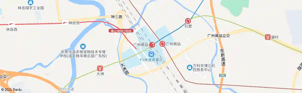 广州蕉利南站_公交站地图_广州公交_妙搜公交查询2025