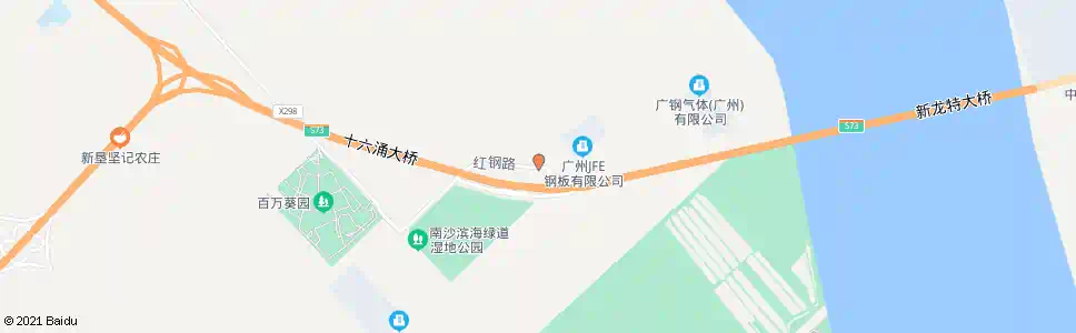 广州钢铁基地_公交站地图_广州公交_妙搜公交查询2025