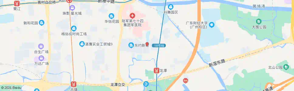广州西元新村(临时站)_公交站地图_广州公交_妙搜公交查询2025