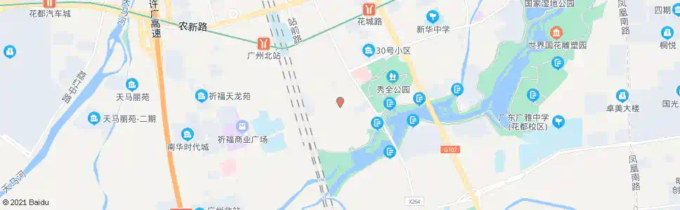 广州镇一小_公交站地图_广州公交_妙搜公交查询2025